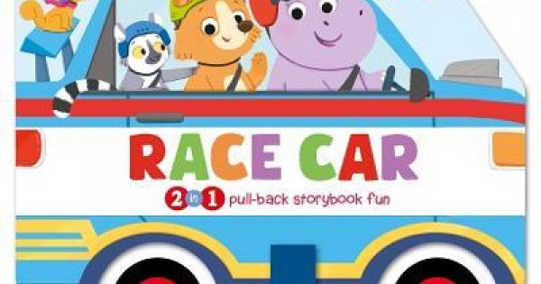 Pull Back Book : Race Car